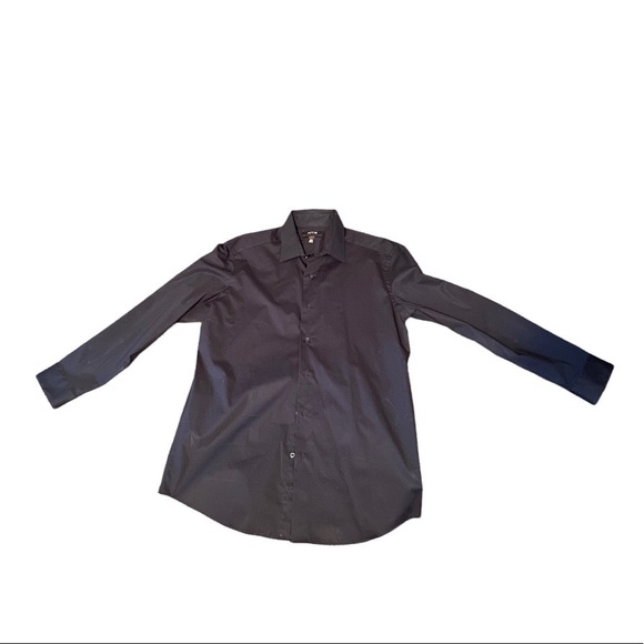 Apt 9 dress shirt in black. Worn only a handful of times - Picture 3 of 3